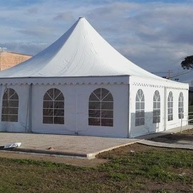 Tensostruttura su ossatura metallica - AmarantoIdea - per muro / per eventi / traslucida