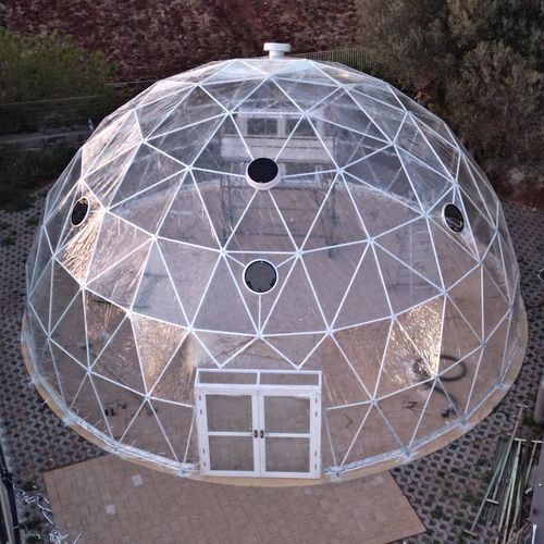 Serra botanica - AmarantoIdea - da giardinaggio / a cupola / in PVC