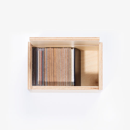 Contenitori portaoggetti in betulla - SAMPLE BOX - Marqqa - in compensato