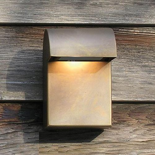 Applique contemporanea - SIMPLY - pvd concept - da esterno / in acciaio / LED