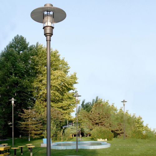 Lampione urbano - IALBA - BSI LIGHTING TECHNOLOGIES INC. - contemporaneo / in ghisa di alluminio / in acciaio inossidabile