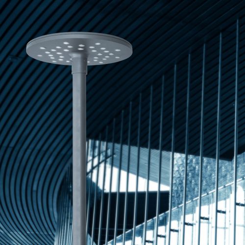 Lampione urbano - IFORTE - BSI LIGHTING TECHNOLOGIES INC. - contemporaneo / in ghisa di alluminio / in acciaio inossidabile
