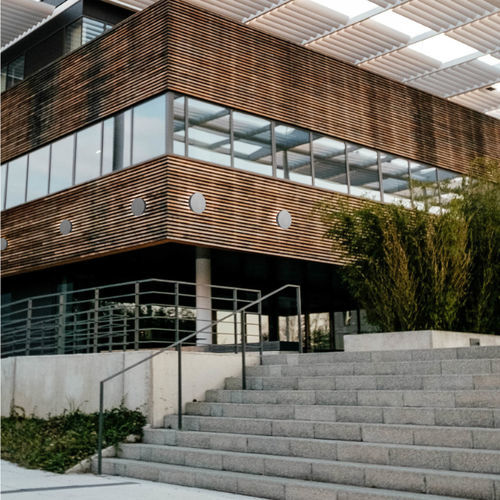 Applique contemporanea - ICIRCUM  - BSI LIGHTING TECHNOLOGIES INC. - da esterno / in ghisa di alluminio / in acciaio inossidabile