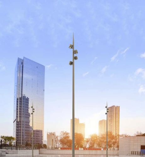 Lampione urbano - IERGO PLATZ - BSI LIGHTING TECHNOLOGIES INC. - contemporaneo / in ghisa di alluminio / in acciaio inossidabile