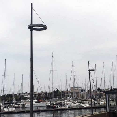 Lampione urbano - IBREZEL - BSI LIGHTING TECHNOLOGIES INC. - contemporaneo / in ghisa di alluminio / in acciaio inossidabile