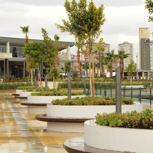Lampioncino contemporaneo - ICORONA - BSI LIGHTING TECHNOLOGIES INC. - in acciaio inossidabile / in ghisa di alluminio / in PMMA