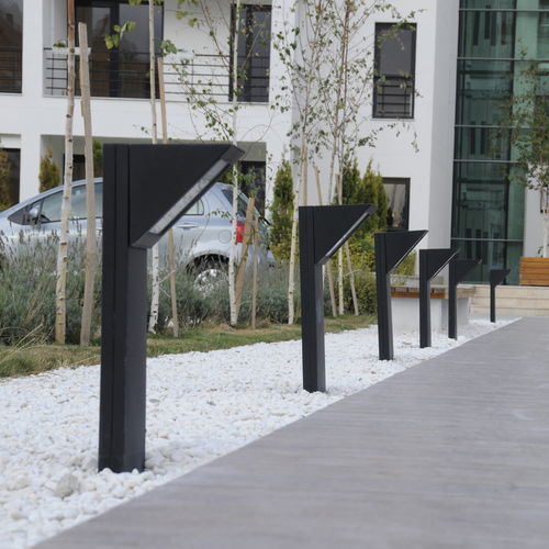 Lampioncino da giardino - IPARK - BSI LIGHTING TECHNOLOGIES INC. - contemporaneo / in acciaio inossidabile / in ghisa di alluminio