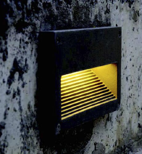 Luce da incasso a muro - INERRA - BSI LIGHTING TECHNOLOGIES INC. - LED / quadrata / rettangolare