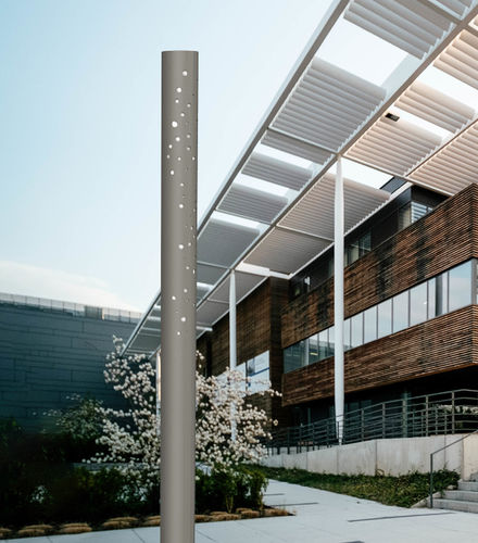 Colonna luminosa contemporanea - IPLURE - BSI LIGHTING TECHNOLOGIES INC. - in alluminio / LED / da esterno