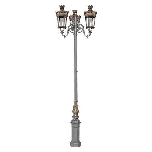 Lampione urbano - IAURA - BSI LIGHTING TECHNOLOGIES INC. - contemporaneo / in ghisa di alluminio / LED