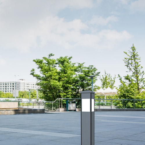 Lampioncino contemporaneo - SQ MILLENIUM - BSI LIGHTING TECHNOLOGIES INC. - in alluminio estruso / LED / IP65