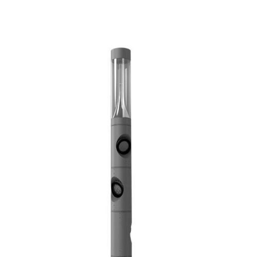 Colonna luminosa minimalista - IFLUTE PLUS - BSI LIGHTING TECHNOLOGIES INC. - in gesso / in acciaio inossidabile / in silicone