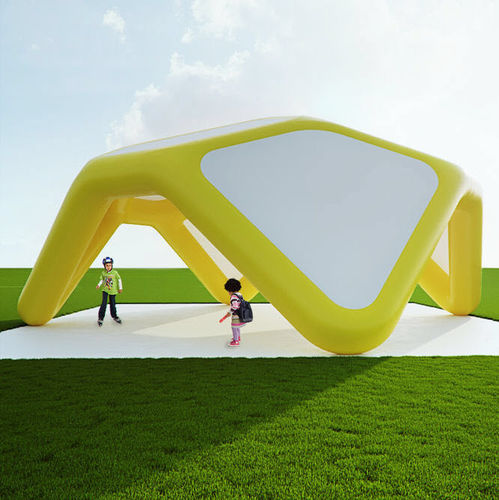 Pressostruttura con membrana in PVC - EDGES - Vector Trade UK - per eventi