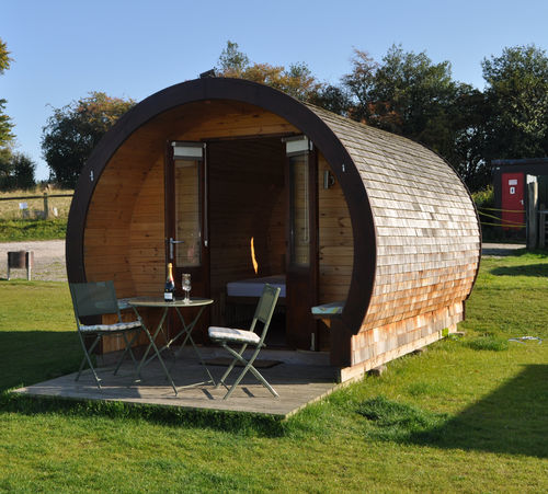 Micro-casa prefabbricata - BOLA TUBE - Vector Trade UK - contemporanea / in materiale composito / a risparmio energetico