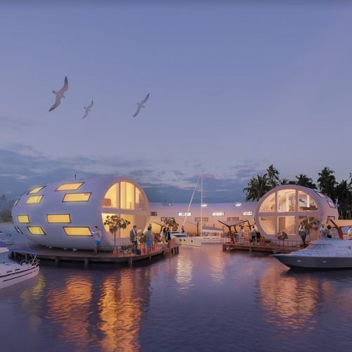 Casa prefabbricata - HEMP HOTEL - Vector Trade UK - contemporanea / in legno