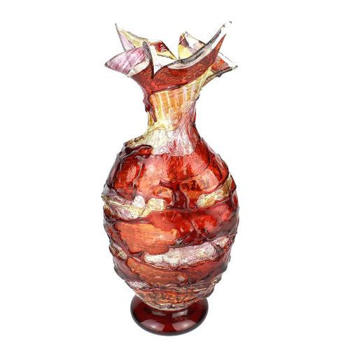 Vaso contemporaneo - SBRUFFI : POINTY PASSION - Original Murano Glass s.n.c. - in vetro soffiato / in cristallo / in vetro di Murano