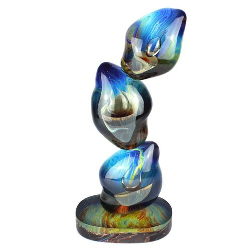 Scultura in vetro di Murano - ABSTRACT : INTO THE ABYSS - Original Murano Glass s.n.c. - in gres