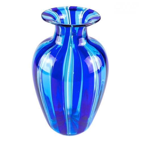Vaso contemporaneo - FILIGREE COLOURFUL CANNES  - Original Murano Glass s.n.c. - in vetro soffiato / in vetro di Murano / fatto a mano