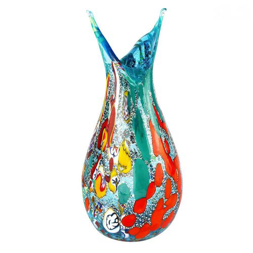 Vaso contemporaneo - HARLEQUIN MIX COLOR : PAPILLON - Original Murano Glass s.n.c. - in vetro soffiato / in vetro di Murano / multicolore