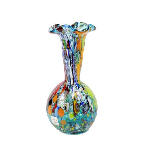 Vaso contemporaneo - HARLEQUIN MIX COLOR : LILY - Original Murano Glass s.n.c. - in vetro soffiato / in vetro di Murano / fatto a mano