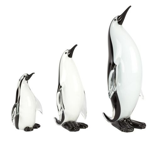 Scultura in vetro di Murano - PENGUIN  - Original Murano Glass s.n.c.