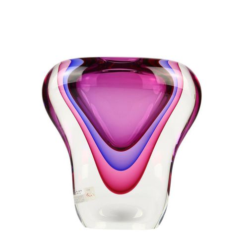 Vaso contemporaneo - COBRA PURPLE - Original Murano Glass s.n.c. - in vetro soffiato / in vetro di Murano / fatto a mano