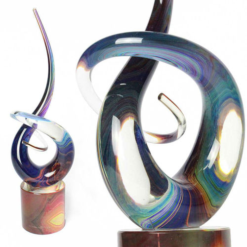 Scultura in vetro di Murano - LOVE KNOT - Original Murano Glass s.n.c. - per hotel