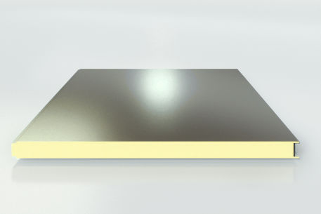 Pannello sandwich per muro - ISOPIANO - ISOCINDU SA DE CV - bifacciale metallico / anima in poliuretano PUR / ad alta resistenza