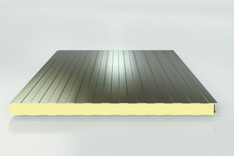 Pannello sandwich per muro - ISOPARETE FRIGO - ISOBOX FRIGO - ISOCINDU SA DE CV - bifacciale metallico / anima in poliuretano PUR / anima in poliisocianurato PIR