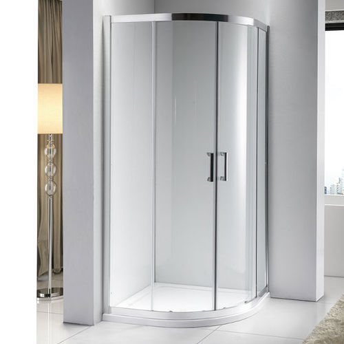 Box doccia in vetro - A1800 - Shaoxing Joyful Bathroom Co., Ltd - con porta scorrevole / d'angolo / vetro trasparente