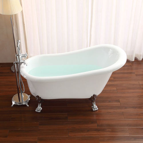 Vasca da bagno ovale - MV009G - Shaoxing Joyful Bathroom Co., Ltd - con piedi / per ambiente abitativo / in acrilico