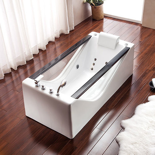 Spa fuoriterra - MV011L - Shaoxing Joyful Bathroom Co., Ltd - rettangolare / 2 posti / in acrilico