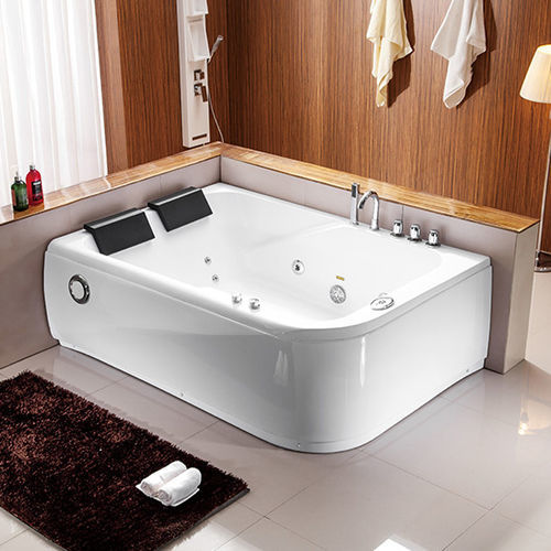 Spa fuoriterra - A041 - Shaoxing Joyful Bathroom Co., Ltd - rettangolare / 2 posti / in acrilico