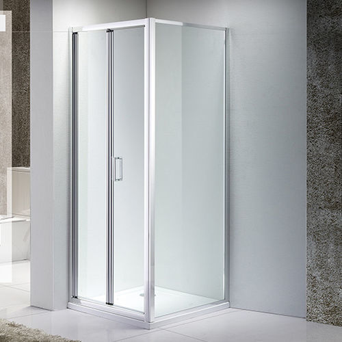 Box doccia in vetro - A1815 - Shaoxing Joyful Bathroom Co., Ltd - con porta scorrevole / rettangolare / vetro trasparente