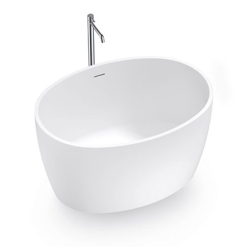 Vasca da bagno ovale - B11201 - Munk Building Materials Co., Ltd. - da appoggio / per ambiente abitativo / in Solid Surface