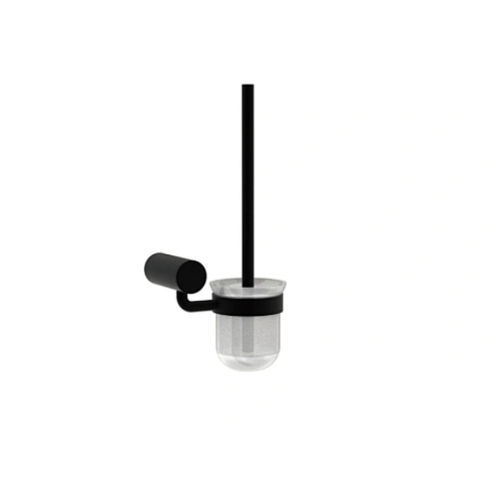 Portascopino per WC in vetro - 639088 - Munk Building Materials Co., Ltd. - di ottone / da parete