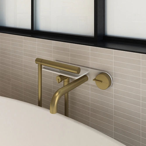 Miscelatore da vasca - 92W720 - Munk Building Materials Co., Ltd. - a muro / in ottone / in Solid Surface