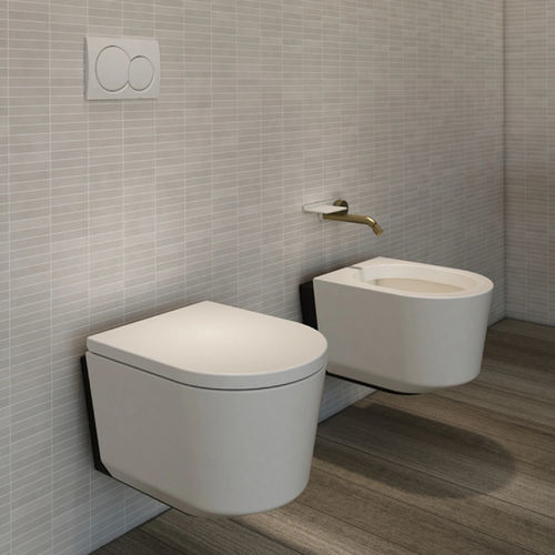 WC sospeso - T14412 - Munk Building Materials Co., Ltd. - in ceramica / per uso residenziale / contract