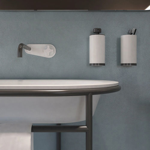 Miscelatore per lavabo - 94W258 - Munk Building Materials Co., Ltd. - a muro / in ottone / in Solid Surface