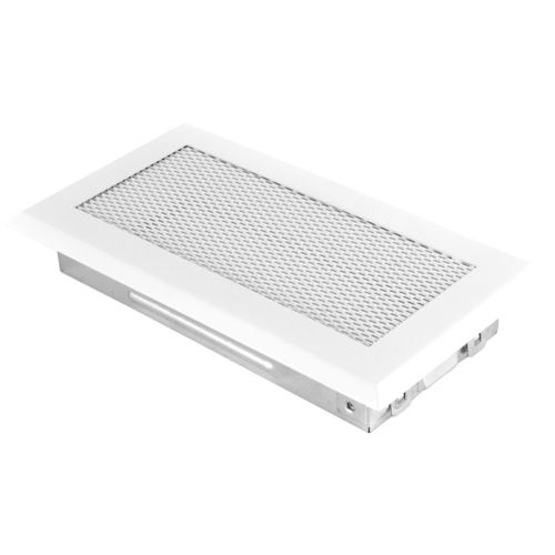 Griglia di ventilazione in acciaio - WHITE - Parkanex Sp. z o.o. - rettangolare / quadrata / bianca
