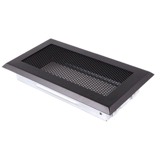 Griglia di ventilazione in acciaio - BLACK MATT - Parkanex Sp. z o.o. - rettangolare / quadrata / regolabile