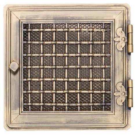 Griglia di ventilazione in acciaio - STYLISH GOLD PATINA - Parkanex Sp. z o.o. - rettangolare / quadrata / regolabile