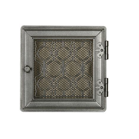 Griglia di ventilazione in acciaio - STYLISH GRAPHITE - Parkanex Sp. z o.o. - rettangolare / quadrata / regolabile