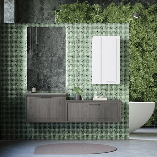 Mobile lavabo sospeso - ROMA 2 - PUNTOTRE - in legno / in stile / senza ante