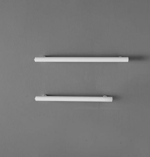 Portasalviette a 1 barra - ELMA60BC - Thermomat S.r.l. - da parete / in alluminio / in acciaio galvanizzato