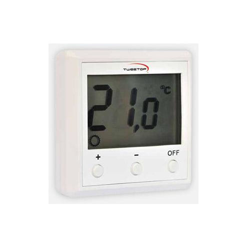 Termostato per riscaldamento a pavimento - 1000 - Tweetop Sp. z o.o. - d'ambiente / bianco / con display digitale