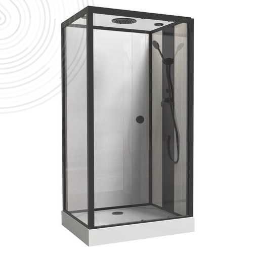Box doccia in vetro temprato - FACT'ORY 202010202 - AYOR BATHROOM - in alluminio / in alluminio verniciato / con sportello battente