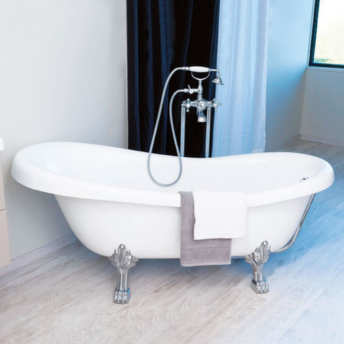 Vasca da bagno con piedi - ILOT 202510202 - AYOR BATHROOM - per ambiente abitativo / in acrilico / in ottone