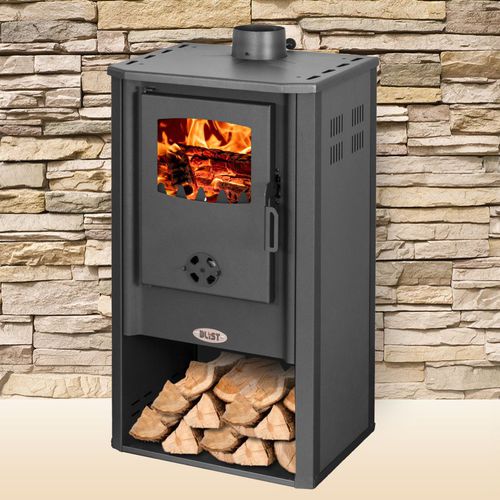 Stufa a legna - ATENE - Blist d.o.o - 5 kW...10 kW / a pavimento / contemporanea