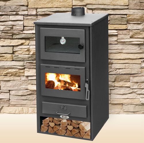 Stufa a legna - BLIST - Blist d.o.o - 10 kW...20 kW / a pavimento / contemporanea